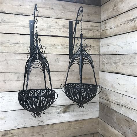 straight metal bracket hanging basket|strong brackets for hanging baskets.